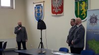 Wystąpienie Z-cy Prokuratora Rejonowego w Kutnie na odprawie rocznej w KPP Kutno