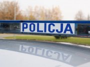 dach radiowozu napis policja