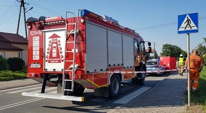 działania służb ratunkowych na miejscu zdarzenia drogowego