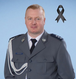 ŚP. nadkomisarz Tomasz Dąbrowski.