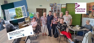 Policjantka na spotkaniu z Seniorami