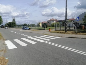 lustracja rejonu szkół na terenie powiatu kutnowskiego przez policjantów.
