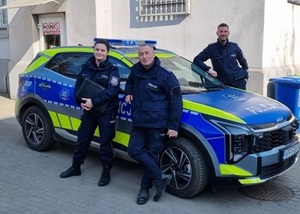 dzielnicowi z Komisariatu Policji w Żychlinie.